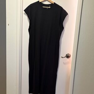 Everlane Black Midi Dress